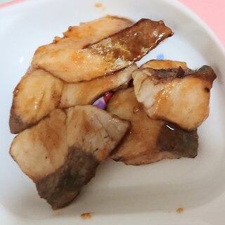 ふくらぎの焼肉のたれソテー